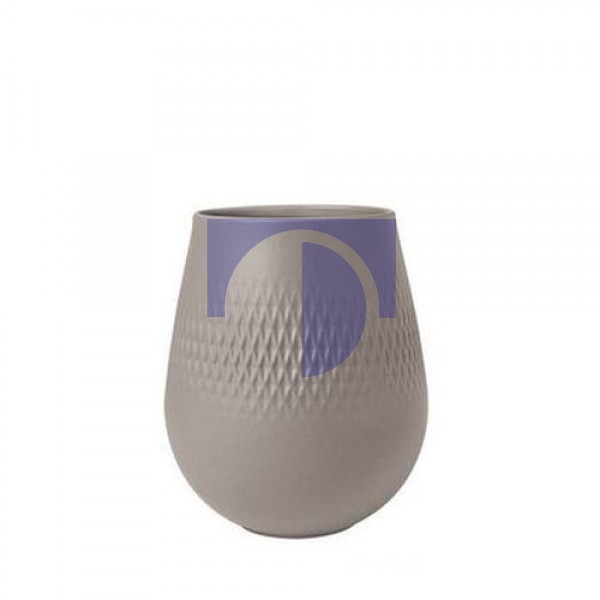 Ваза Carre 15 cм Manufacture Collier Taupe Villeroy & Boch Ваза Carre 15 cм Manufacture Collier Taupe Villeroy & Boch